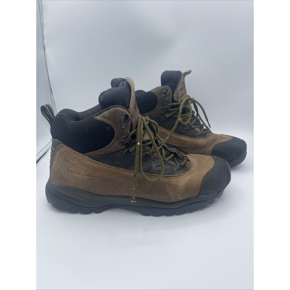 Merrell M2 Blast Millennium Boot Hiking Waterproof Leather Brown Men‎ 10.5